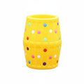 Simhoa Kids’ Foam Sensory Rolling Barrel Toy, Yellow