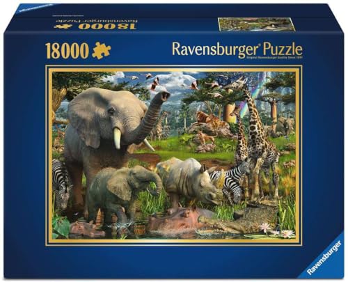 Ravensburger At the Waterhole 18,000-Piece Jigsaw Puzzle