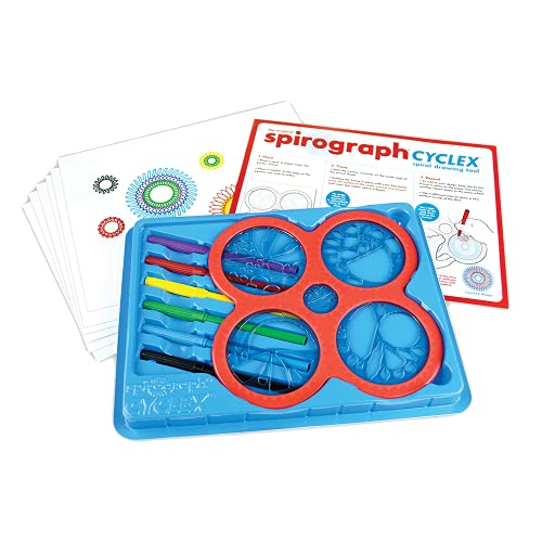 Spirograph Classic Spiral Art Drawing Kit with Pens & Case