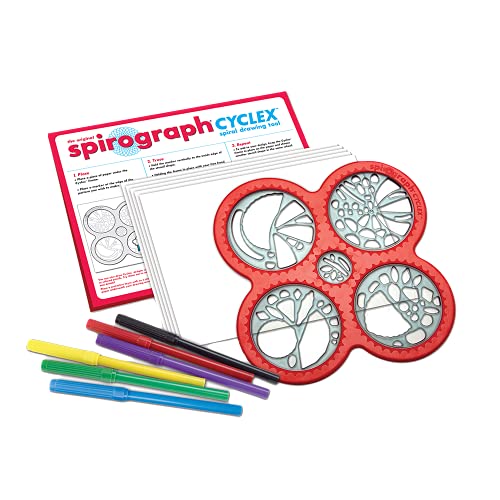 Spirograph Classic Spiral Art Drawing Kit with Pens & Case