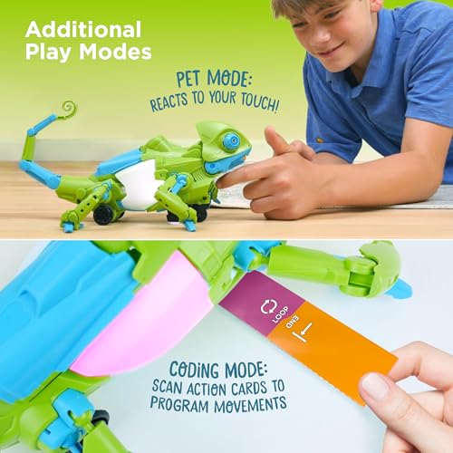 Thames & Kosmos Coding Chameleon Robotic Pet STEM Kit