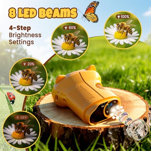 Kids’ 1000X 4K Digital Microscope with 2.4-Inch Screen