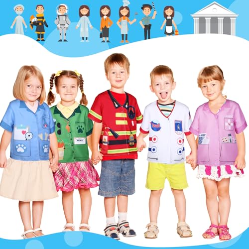 12-Piece Kids’ Community Helper Dress-Up Costume Set