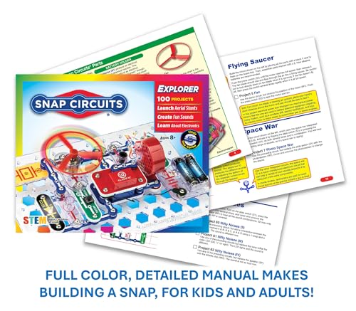 Snap Circuits Educational Electronics Exploration STEM Kit