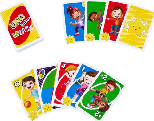 Mattel Games UNO Junior 2.0 Card Game for Kids