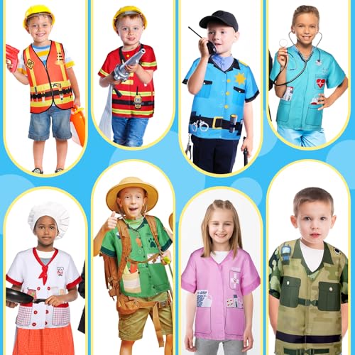 12-Piece Kids’ Community Helper Dress-Up Costume Set