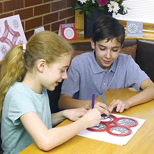 Spirograph Classic Spiral Art Drawing Kit with Pens & Case