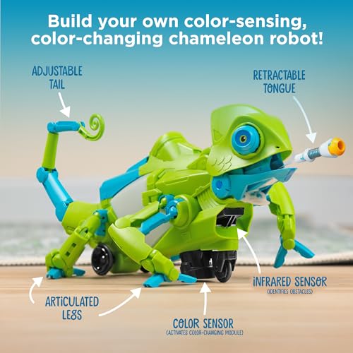 Thames & Kosmos Coding Chameleon Robotic Pet STEM Kit
