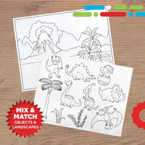 Discovery 26-Piece LED Tracing Tablet & Art Set for Kids