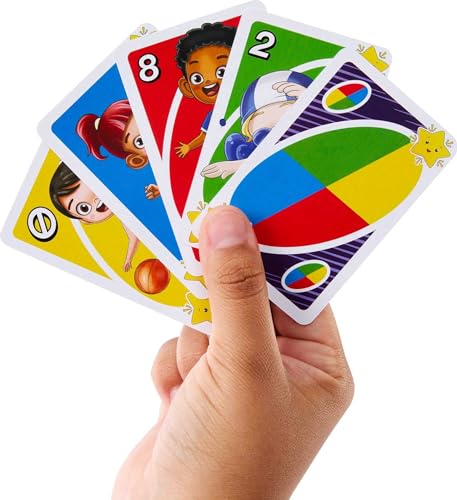 Mattel Games UNO Junior 2.0 Card Game for Kids