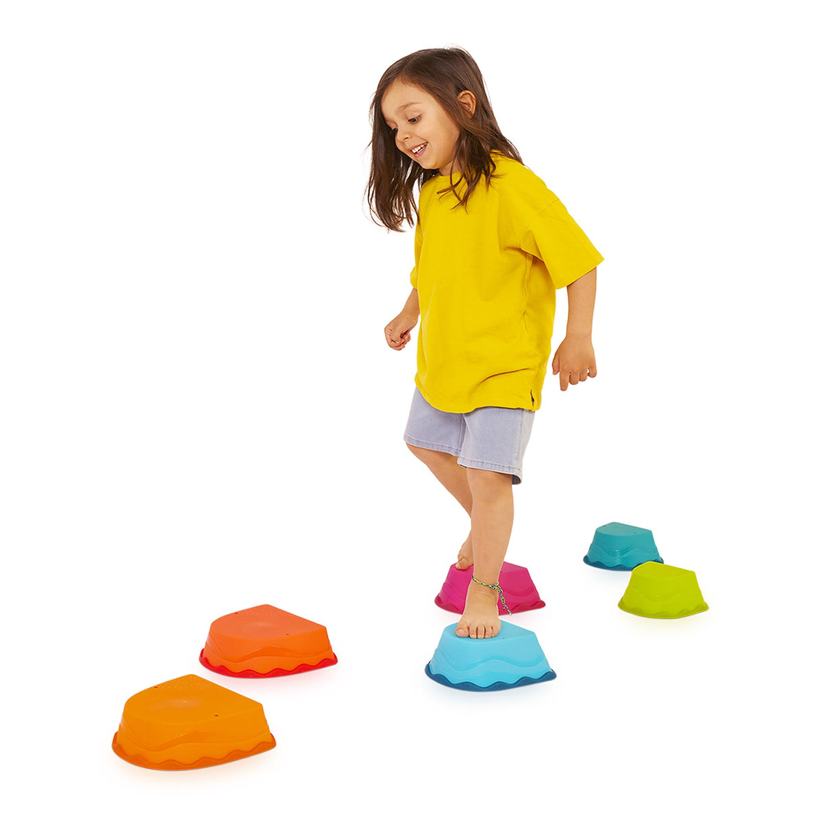 B. toys Balance & Play Beams, Stones & Musical Pod