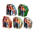 5-Piece Teamwork Running Mat Game Set with Storage Bag
