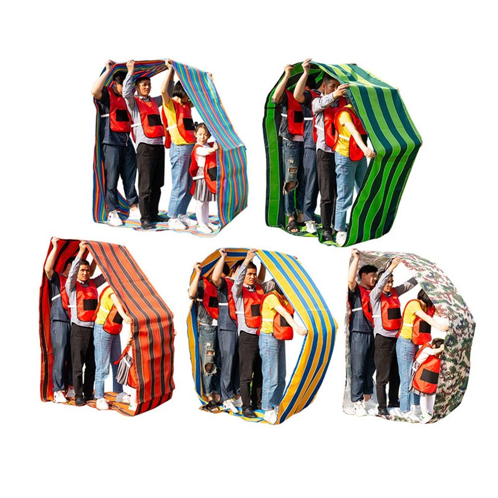 5-Piece Teamwork Running Mat Game Set with Storage Bag