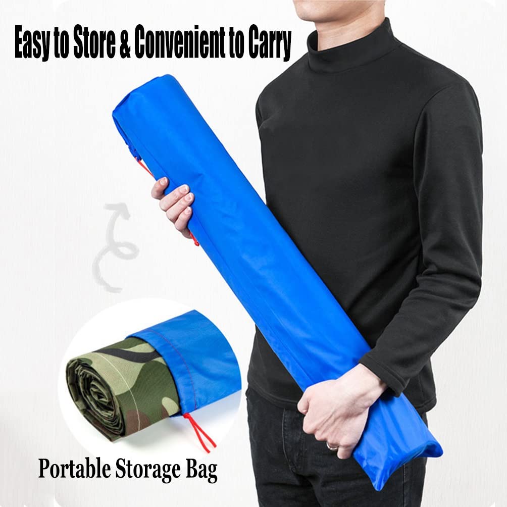 5-Piece Teamwork Running Mat Game Set with Storage Bag