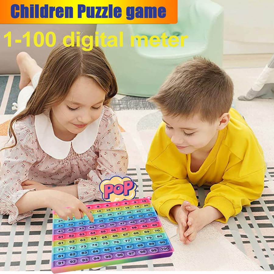 Multiplication & Division Pop-Up Math Learning Game Toy