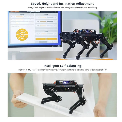 AI Vision Quadruped Educational Robotics Learning Kit
