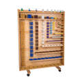 Kinderhuis Montessori Math Bead Cabinet with Copper Wire