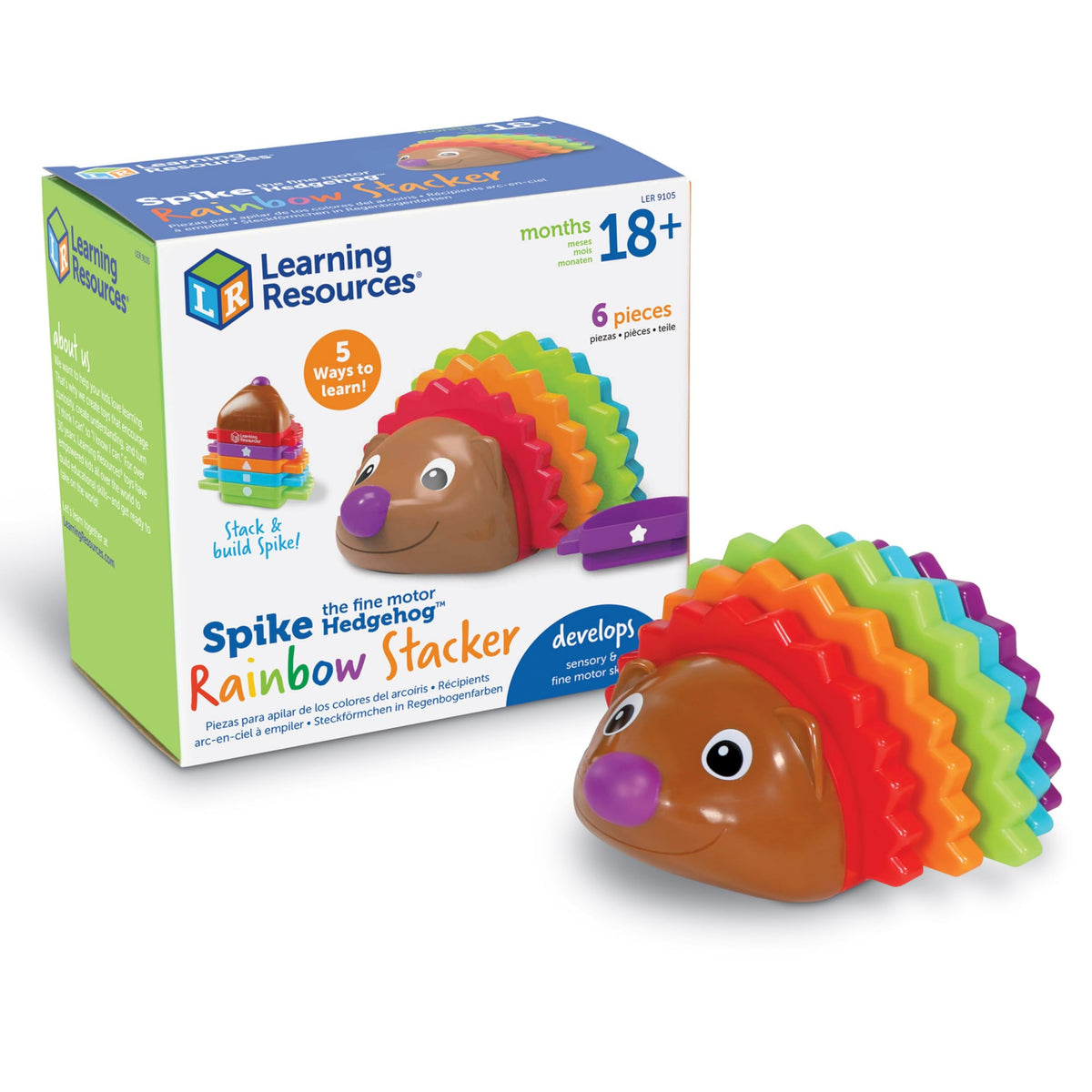 Spike the Fine Motor Hedgehog Educational Toy for Kids