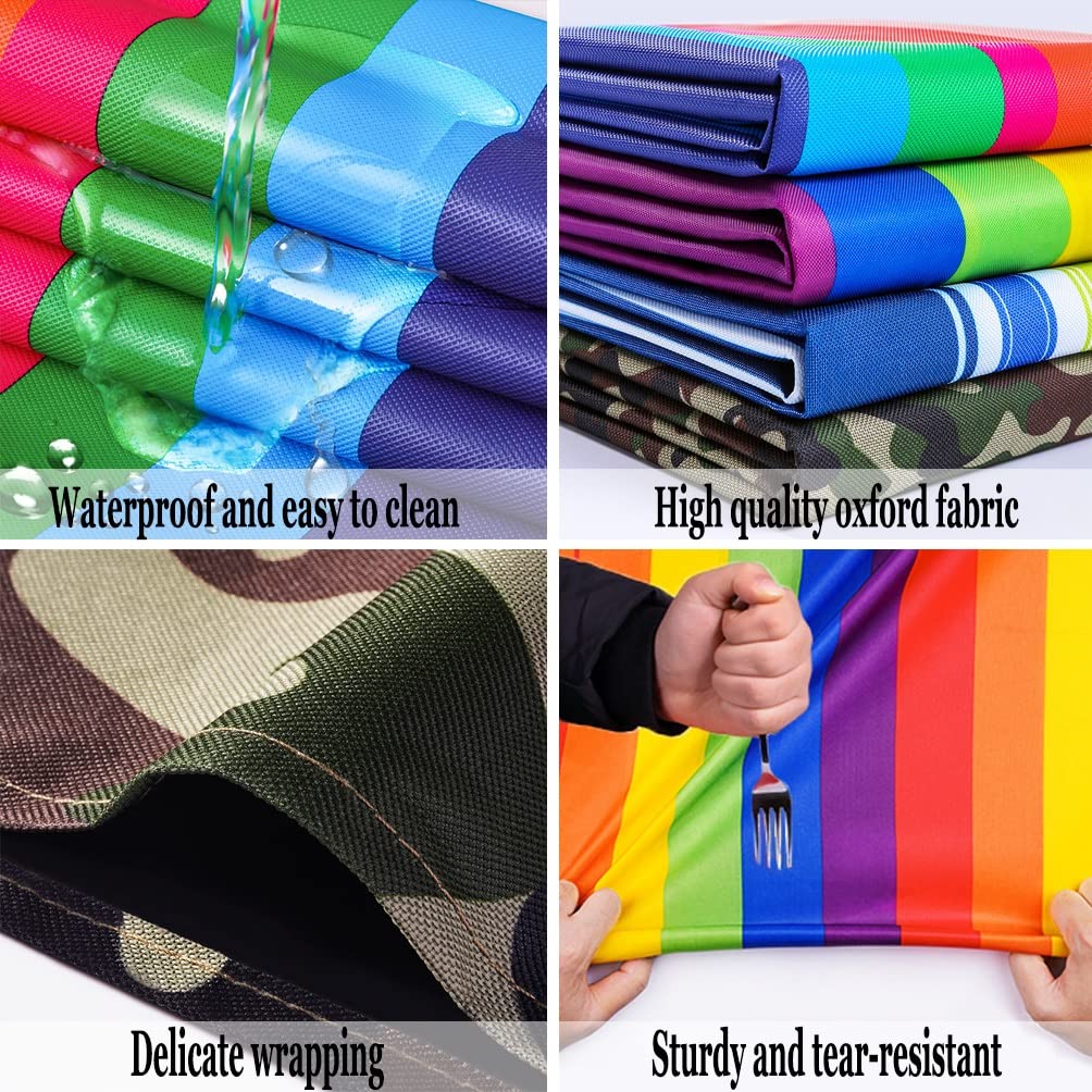 5-Piece Teamwork Running Mat Game Set with Storage Bag