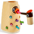 TOP BRIGHT Montessori Magnetic Bird Feeding Game for Toddlers