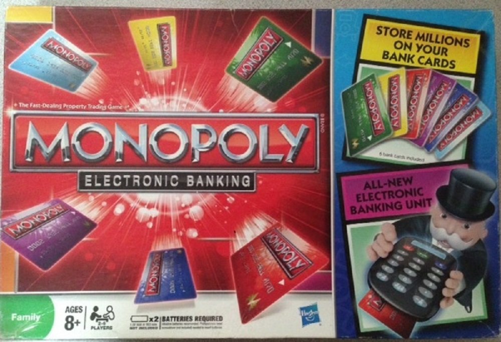 Monopoly Electronic Banking Family Board Game for Kids
