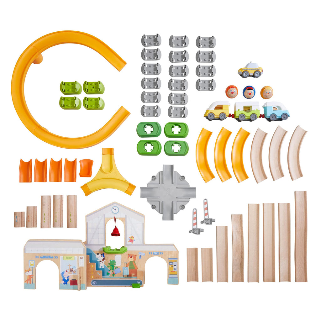 HABA Kullerbü 306745 First Marble Run Playway Station Set