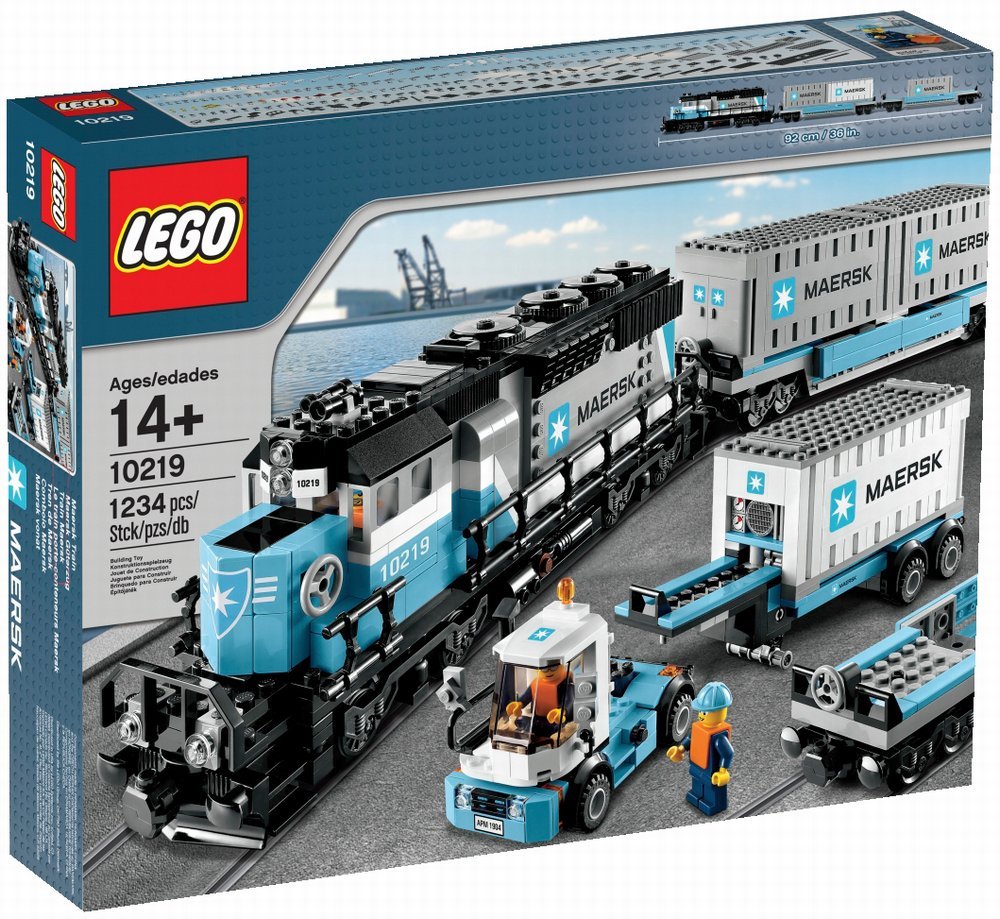 LEGO Creator Expert Maersk Train Building Set 10219