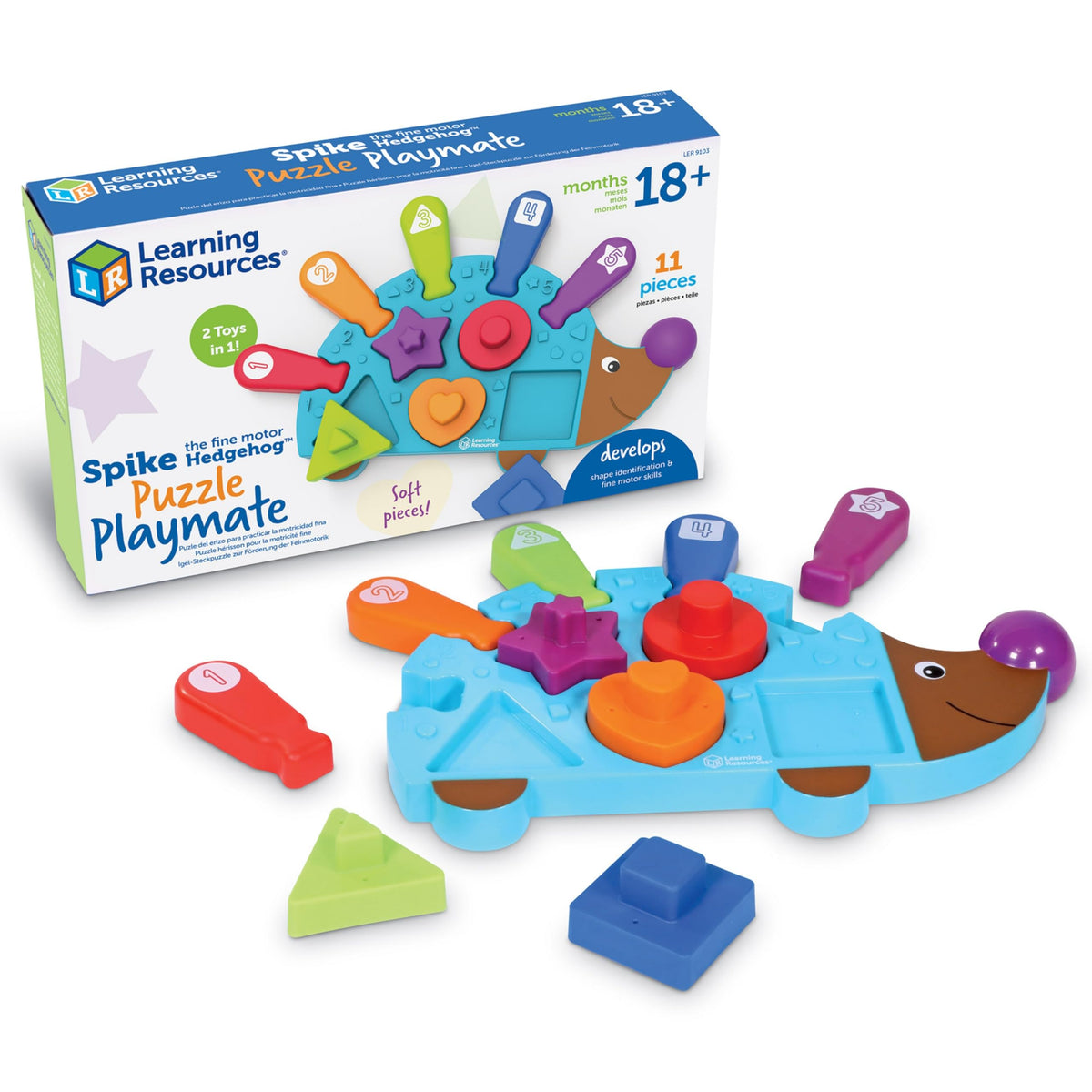 Spike the Fine Motor Hedgehog Educational Toy for Kids