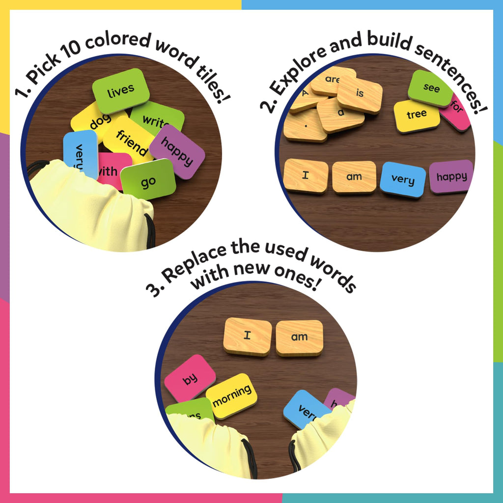 Skillmatics Sentence Search Educational Word Building Game