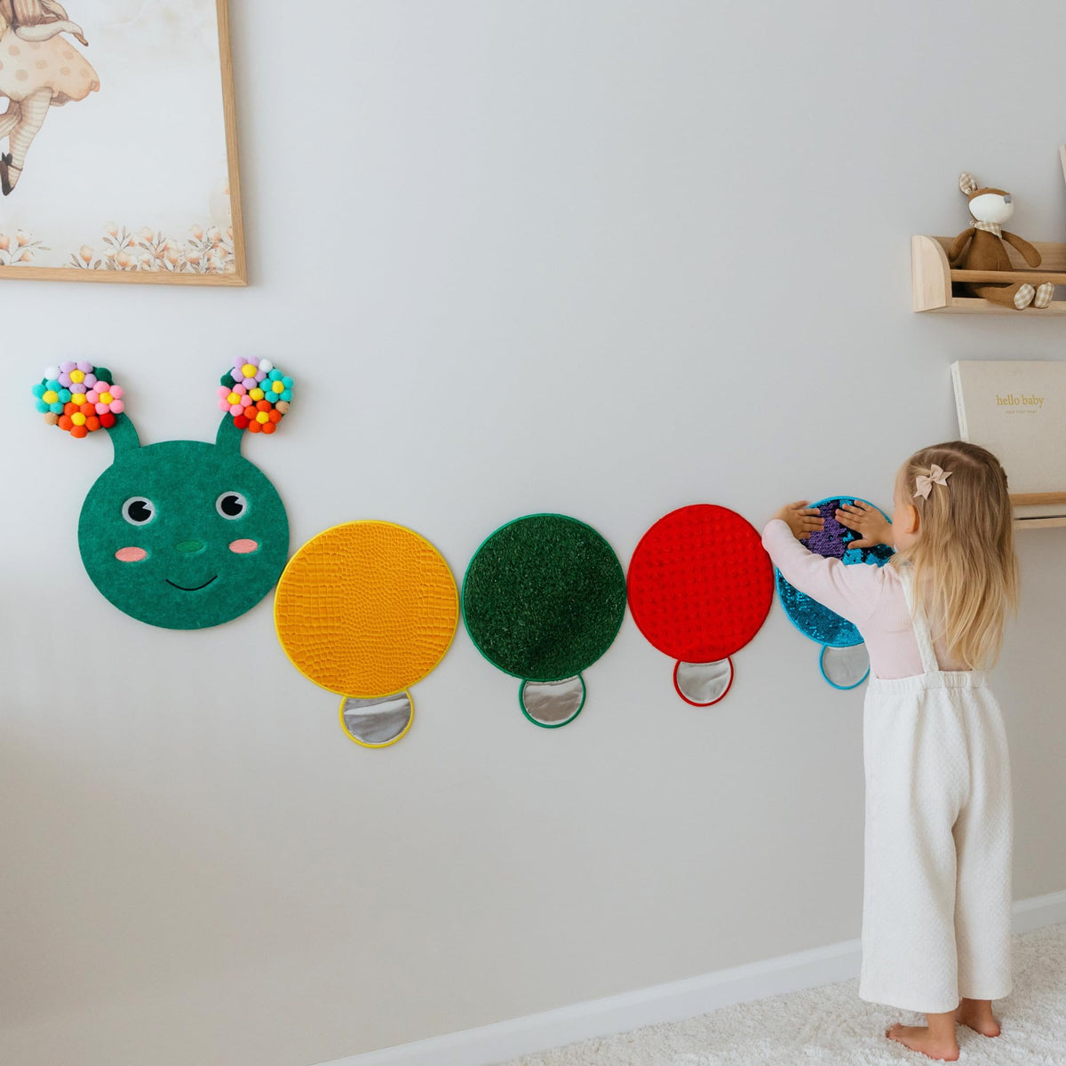 ATA zooz Sensory Wall Texture Panel for Kids Ages 3+