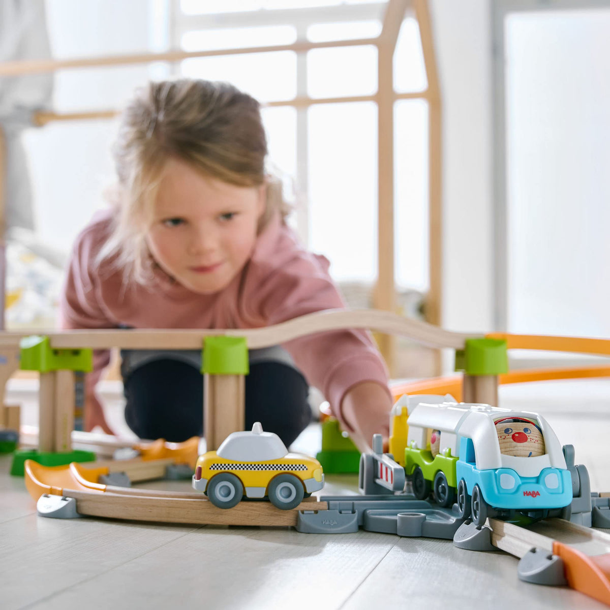HABA Kullerbü 306745 First Marble Run Playway Station Set