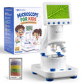 TOMLOV Kids’ Educational STEM Microscope Kit, Ages 6–12