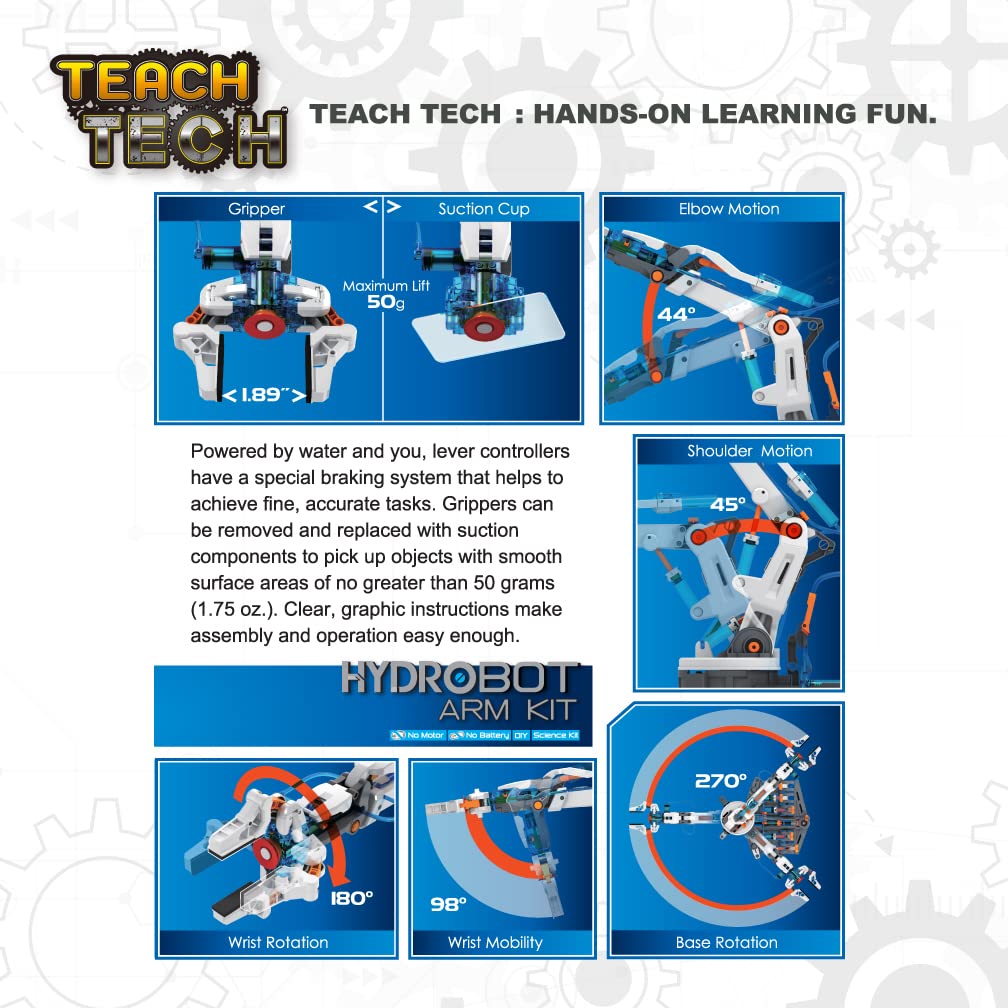 Teach Tech Educational STEM Robotics Kit for Ages 10+