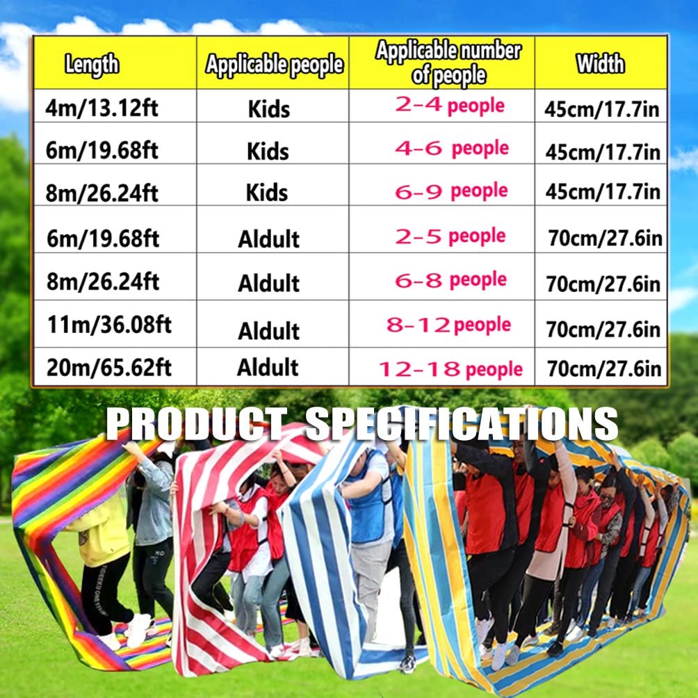 5-Piece Teamwork Running Mat Game Set with Storage Bag