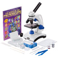 AmScope 40X–1000X Beginner Microscope & Science Kit