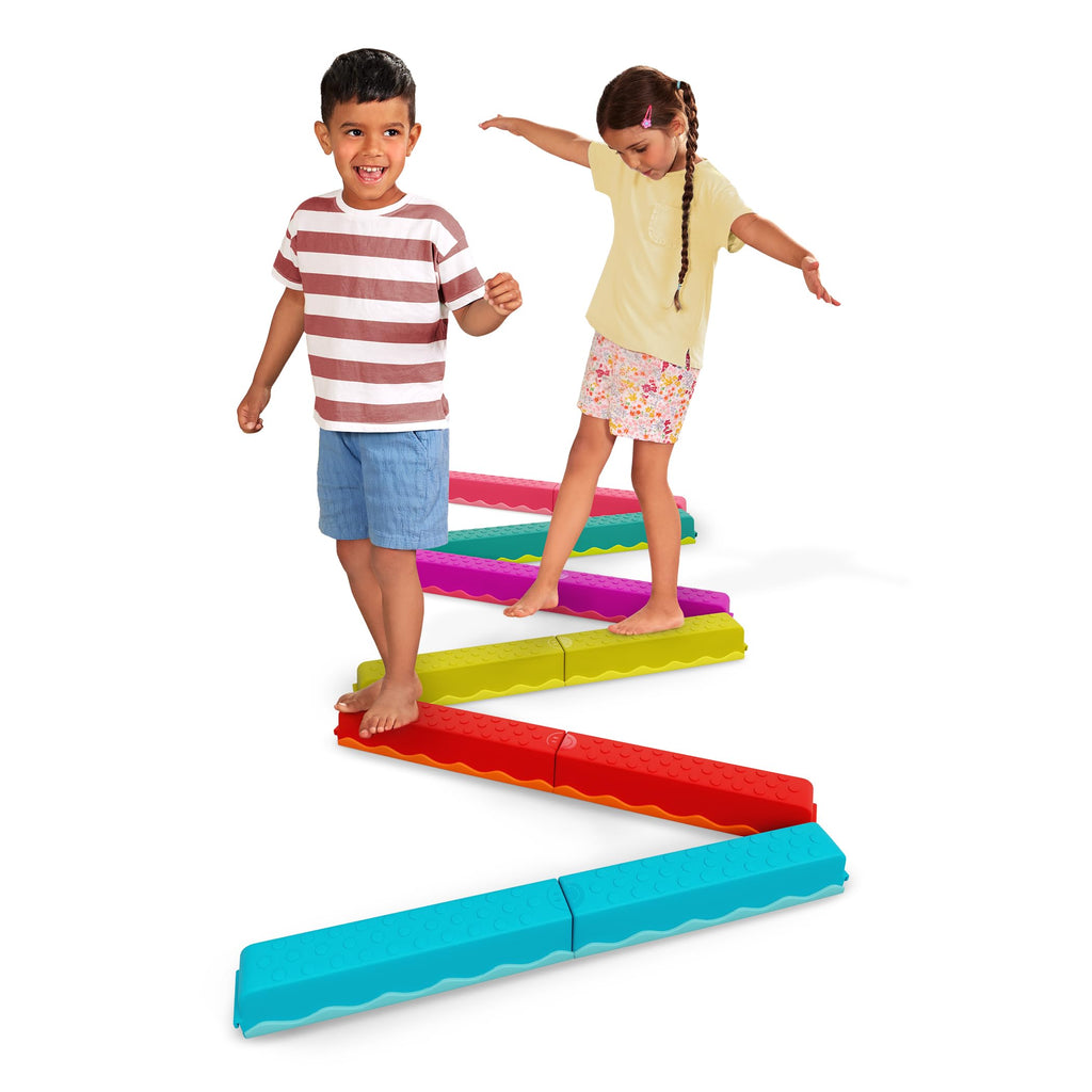B. toys Balance & Play Beams, Stones & Musical Pod