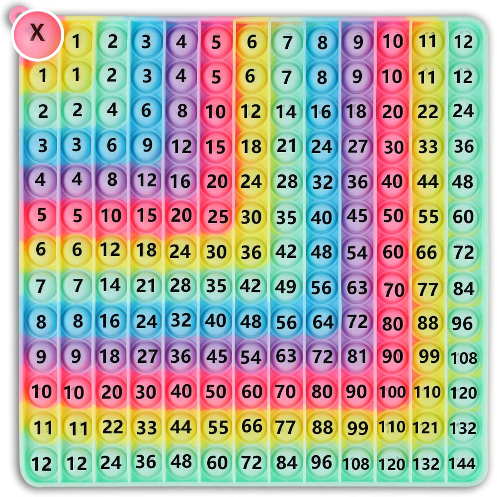 Multiplication & Division Pop-Up Math Learning Game Toy