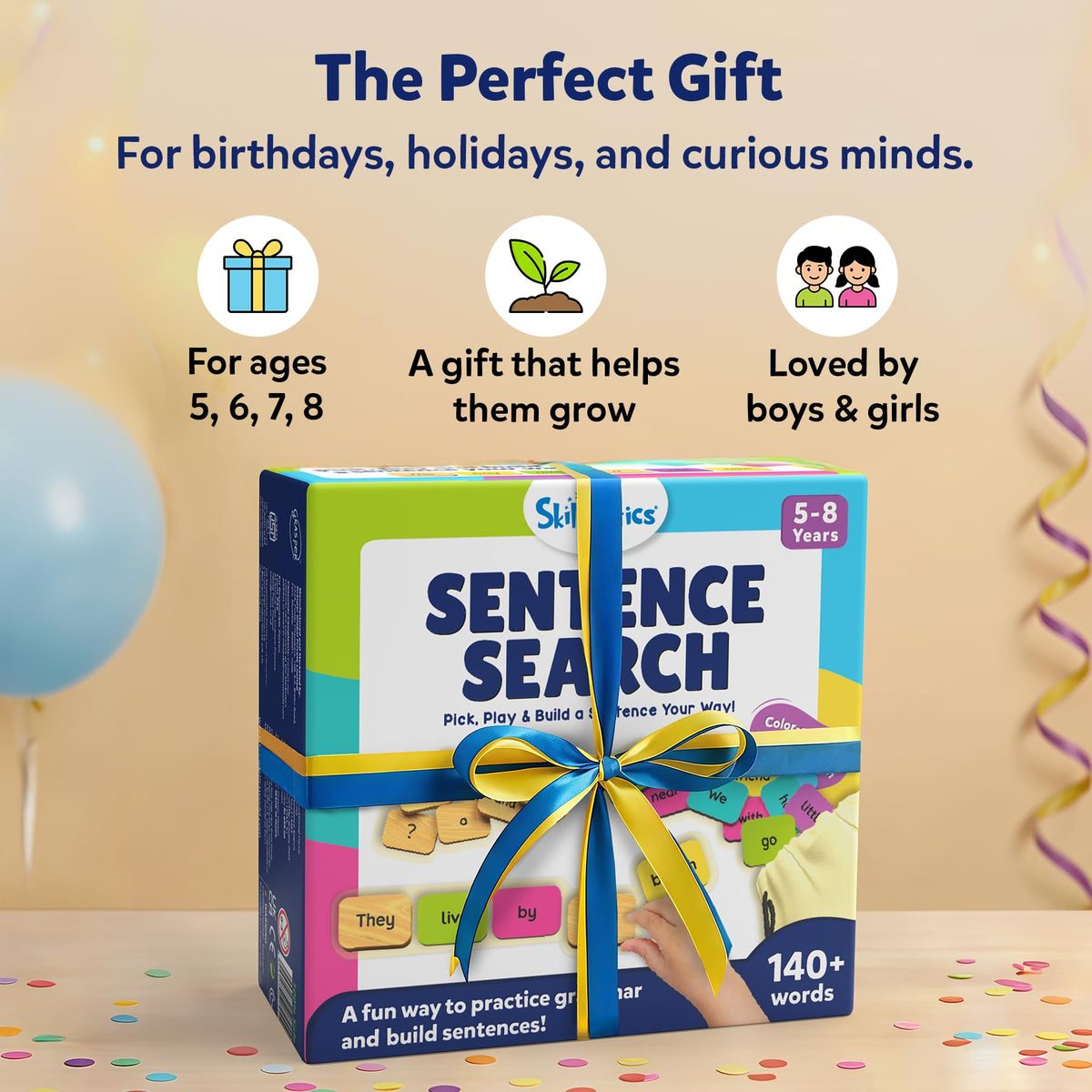 Skillmatics Sentence Search Educational Word Building Game