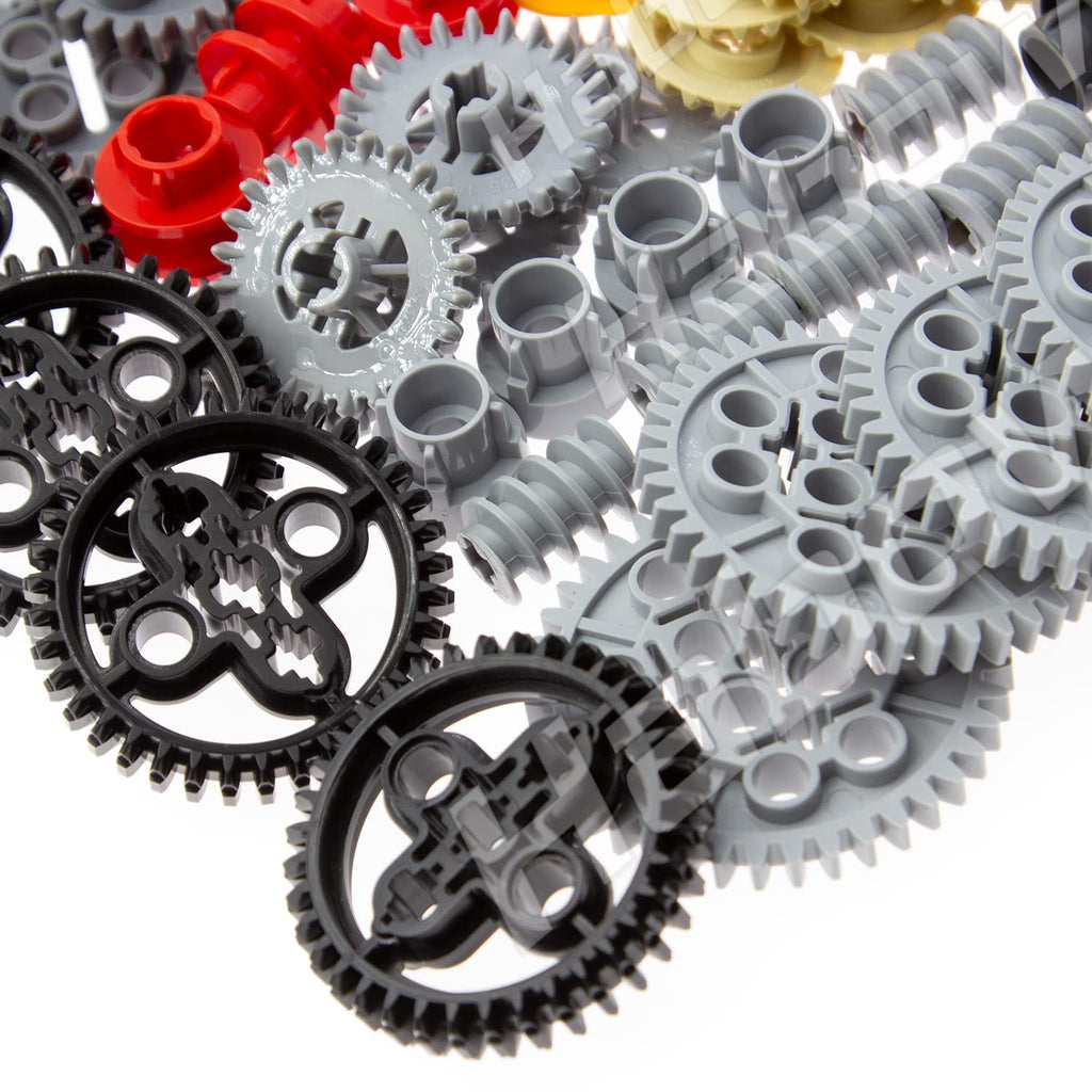 Habow 233pcs Technic Gears Kit, Assorted Gear Set for MOC Technic Building