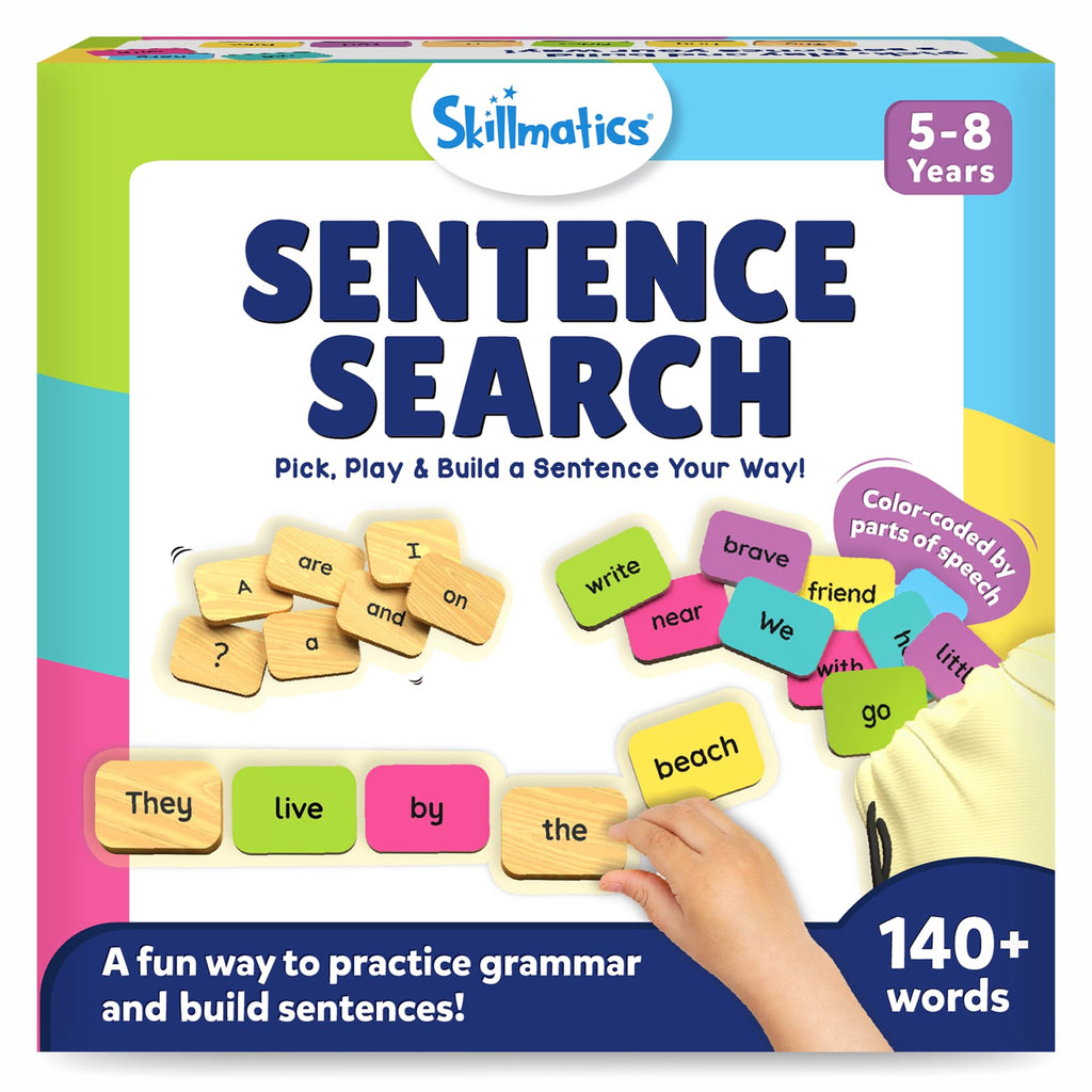 Skillmatics Sentence Search Educational Word Building Game