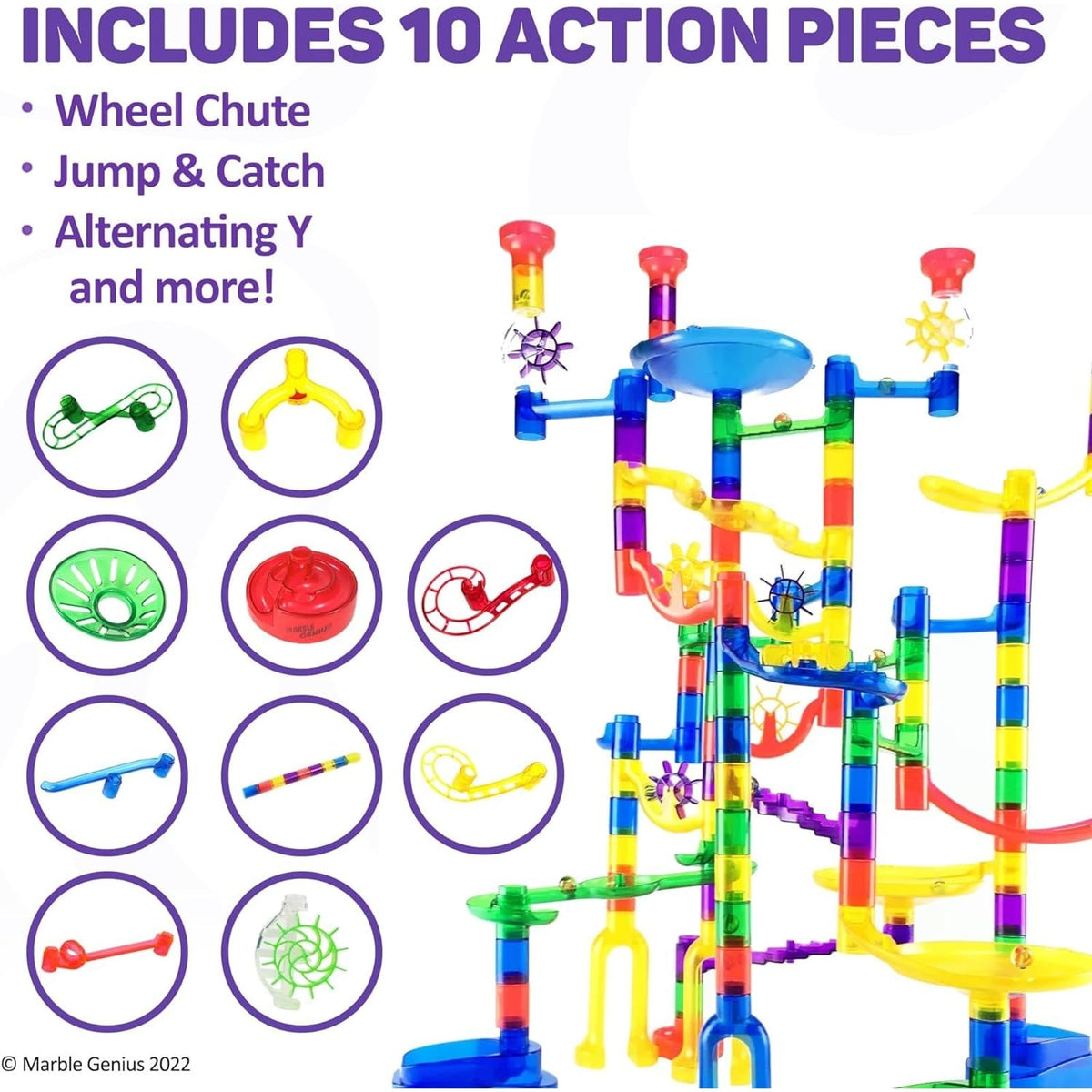 Marble Genius Marble Run Booster Construction Add-On Set