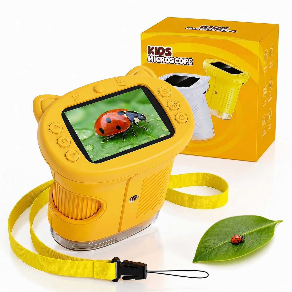 OAEBLLE 1000X Handheld Digital Microscope for Kids
