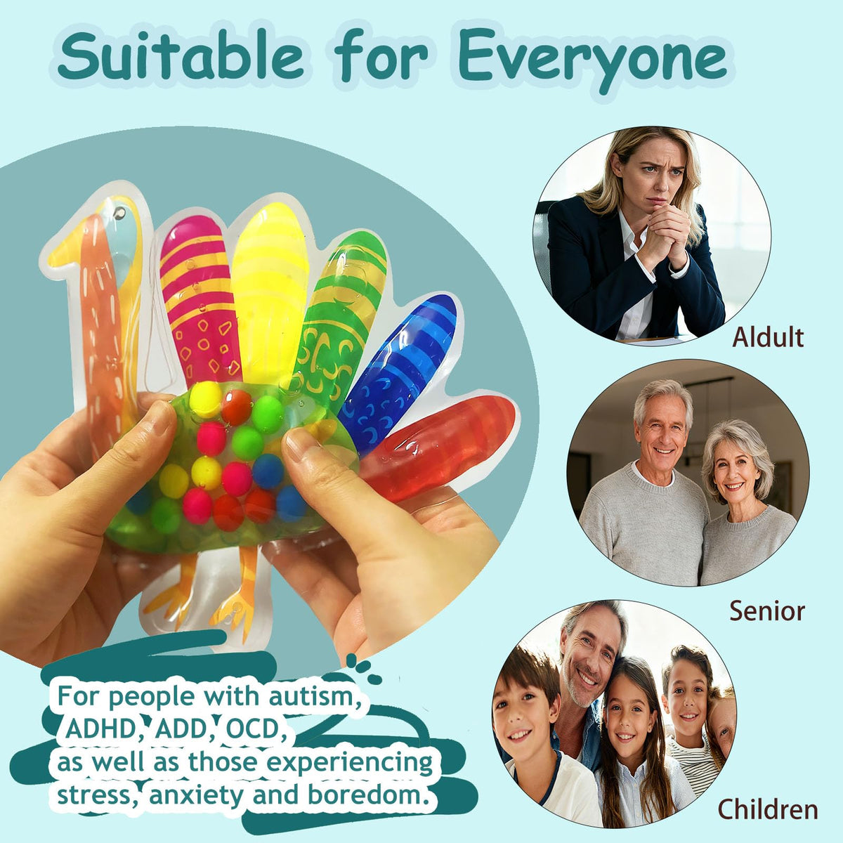 GYsomer Educational Color Sorting and Matching Toys