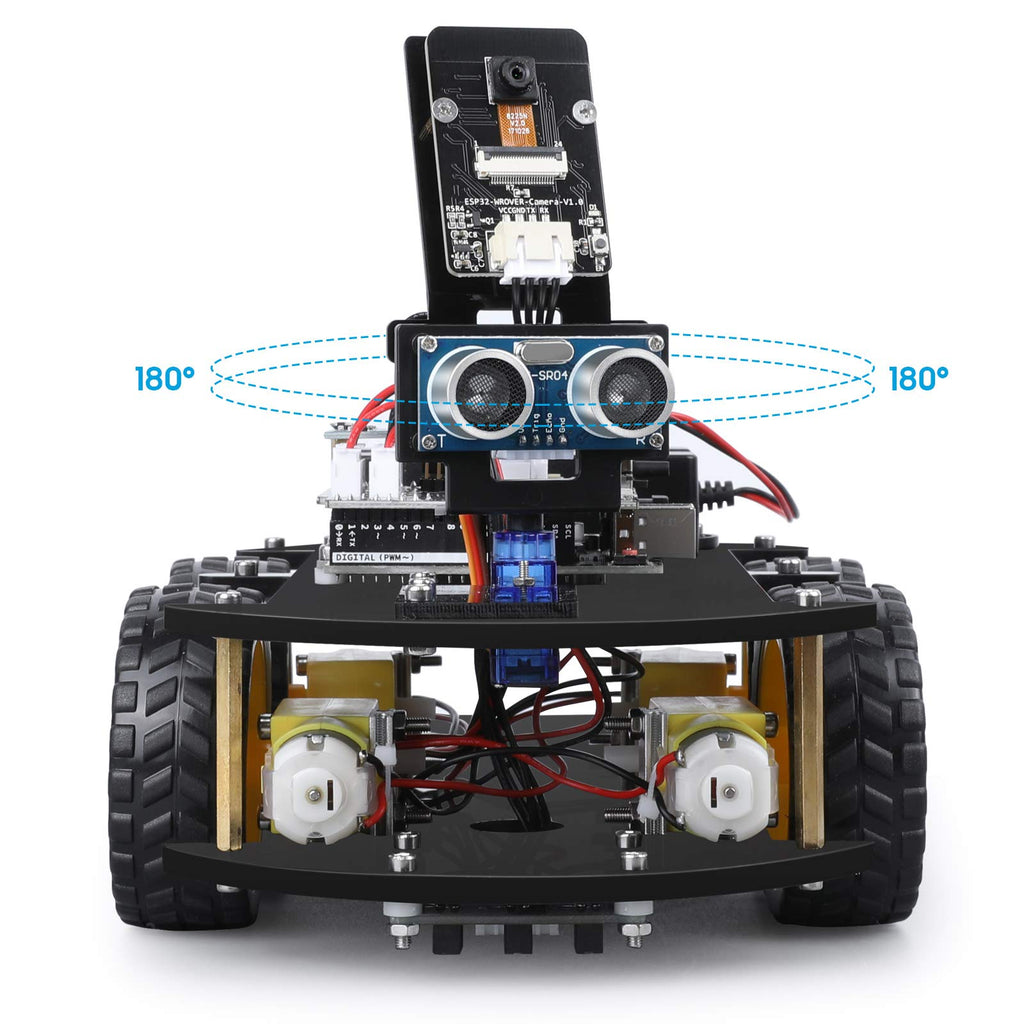 ELEGOO UNO R3 Smart Robot Car Kit V4 with Camera