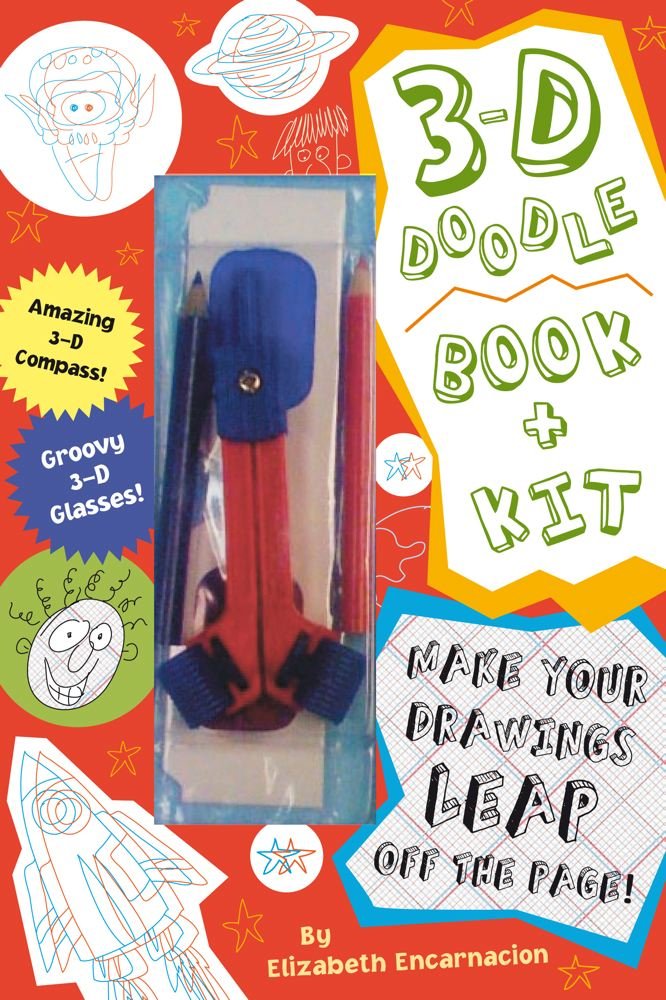 3D Doodle Book & Creative Drawing Activity Kit for Kids