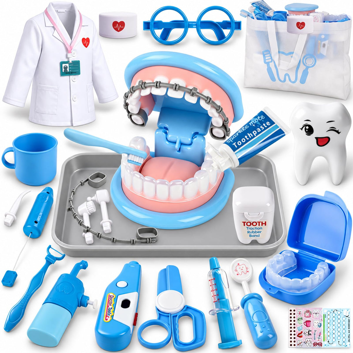 Kids’ Pretend Play Dentist Kit for Educational Role-Play