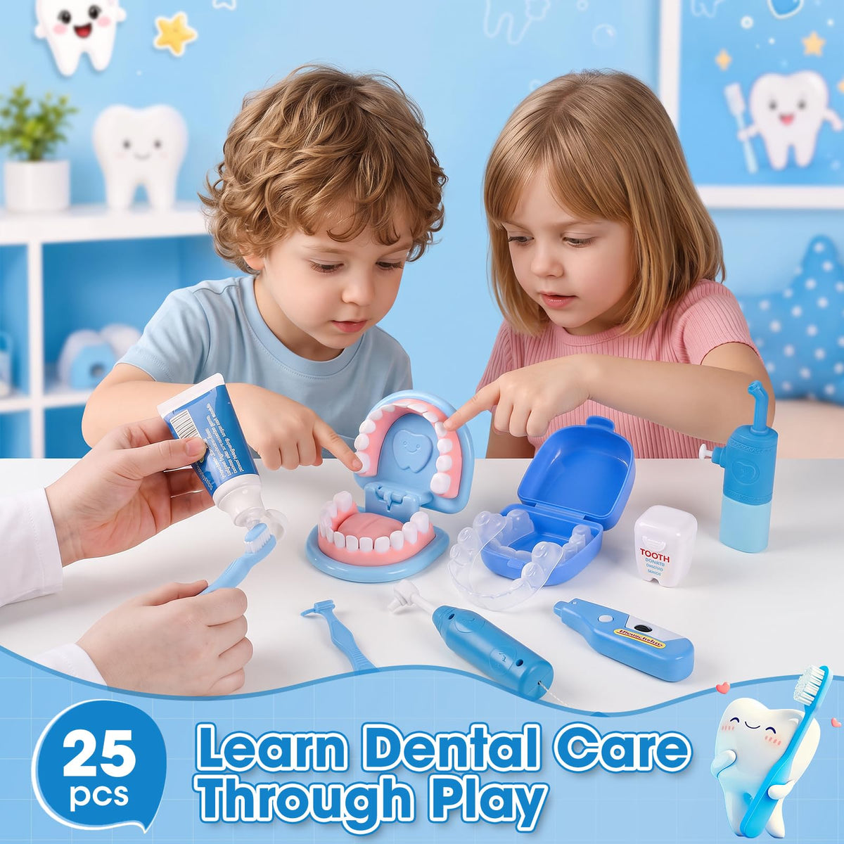 Kids’ Pretend Play Dentist Kit for Educational Role-Play