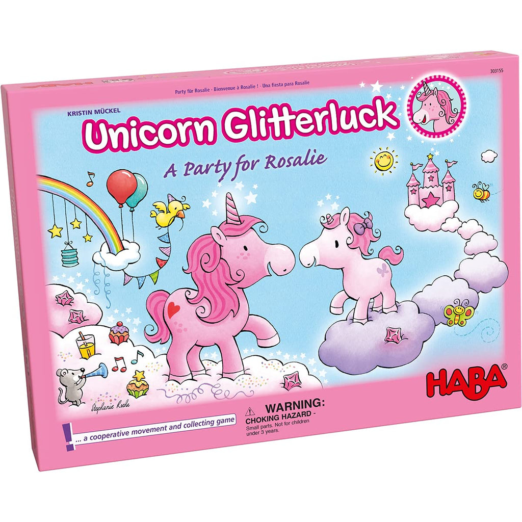 HABA Unicorn Glitterluck: A Party for Rosalie Co-op Game