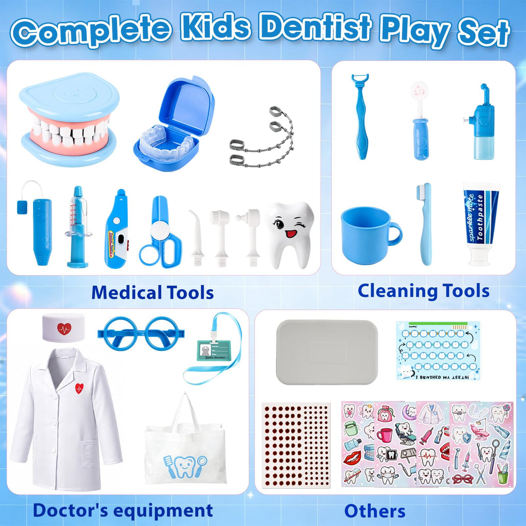 Kids’ Pretend Play Dentist Kit for Educational Role-Play