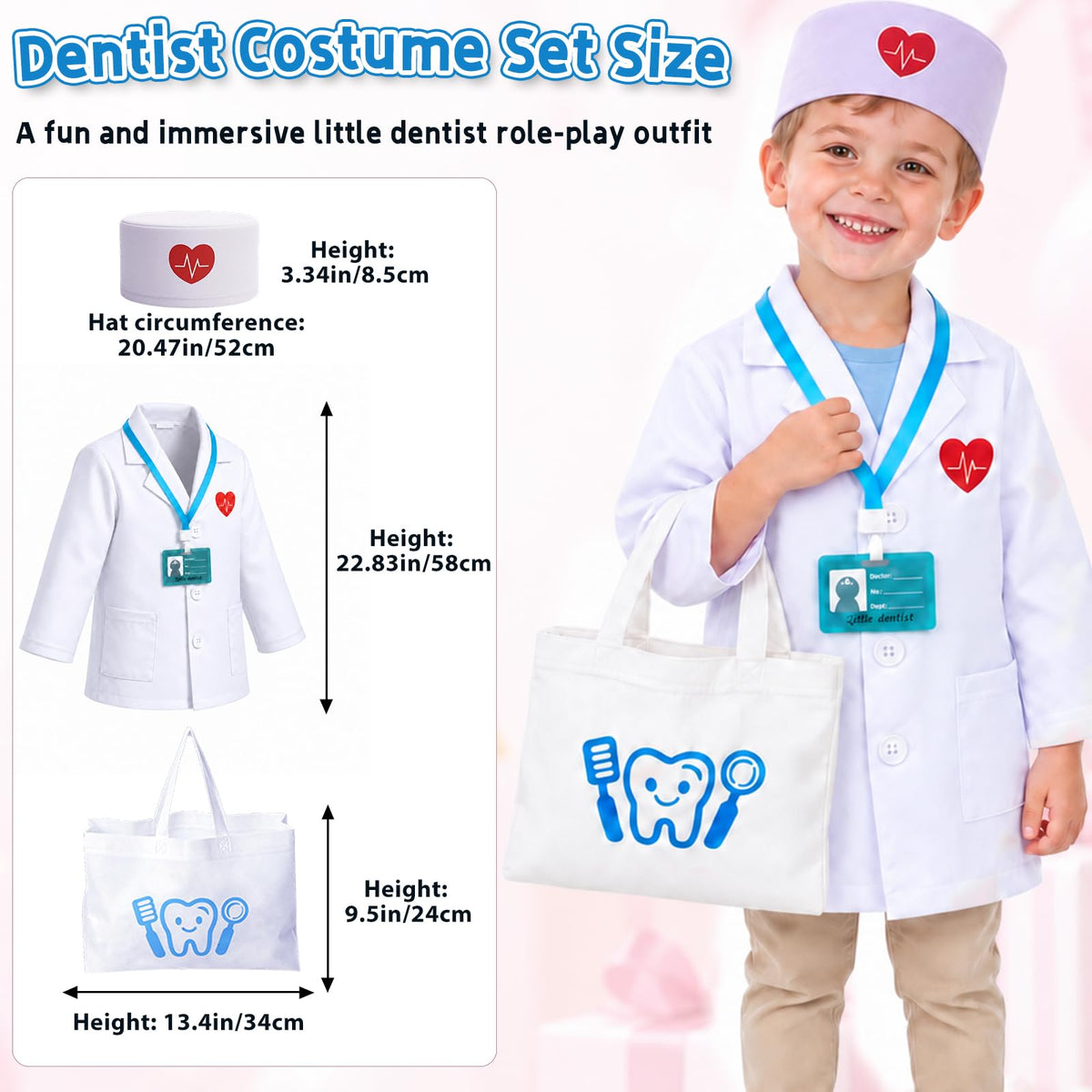 Kids’ Pretend Play Dentist Kit for Educational Role-Play